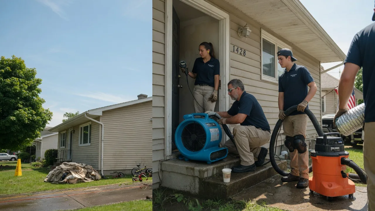 Water Damage Restoration in Beecher City, IL near me